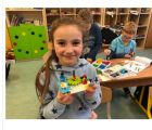 Kreatywne zabawy klockami lego w klasie 1a., 